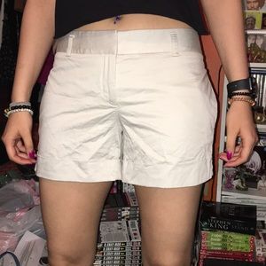 Khaki Express midi shorts
